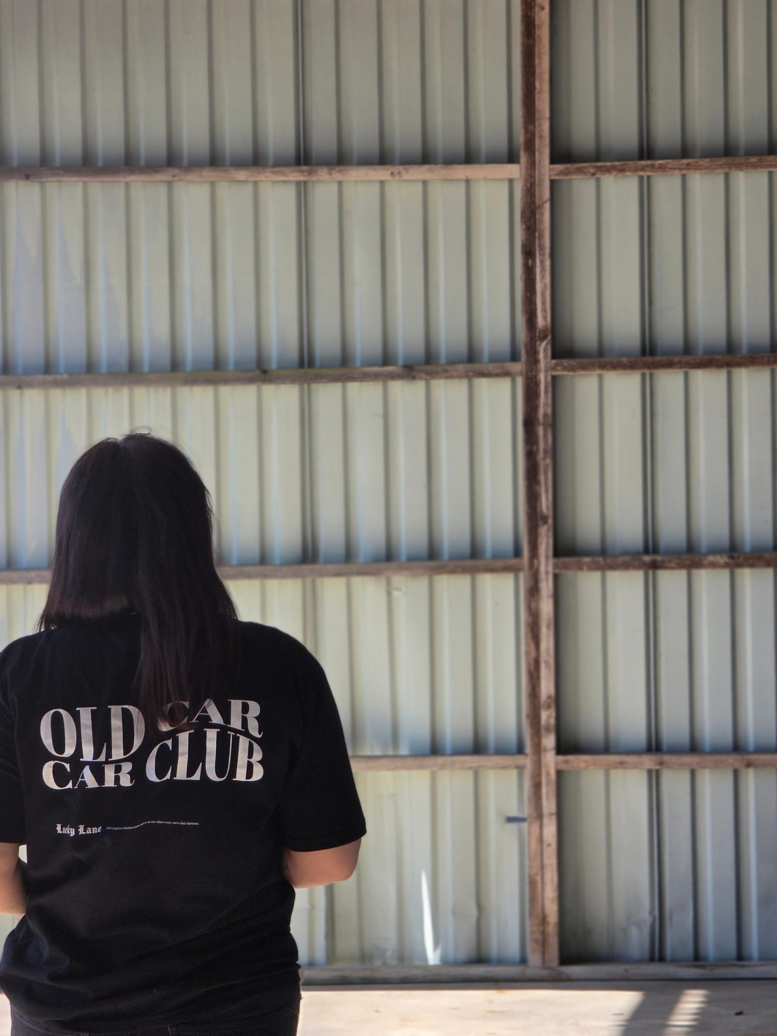 Lucky Lane – Old Car Car Club T-shirt