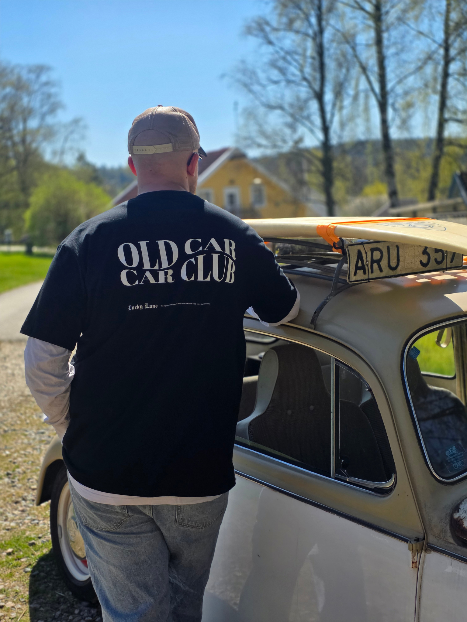 Lucky Lane – Old Car Car Club T-shirt