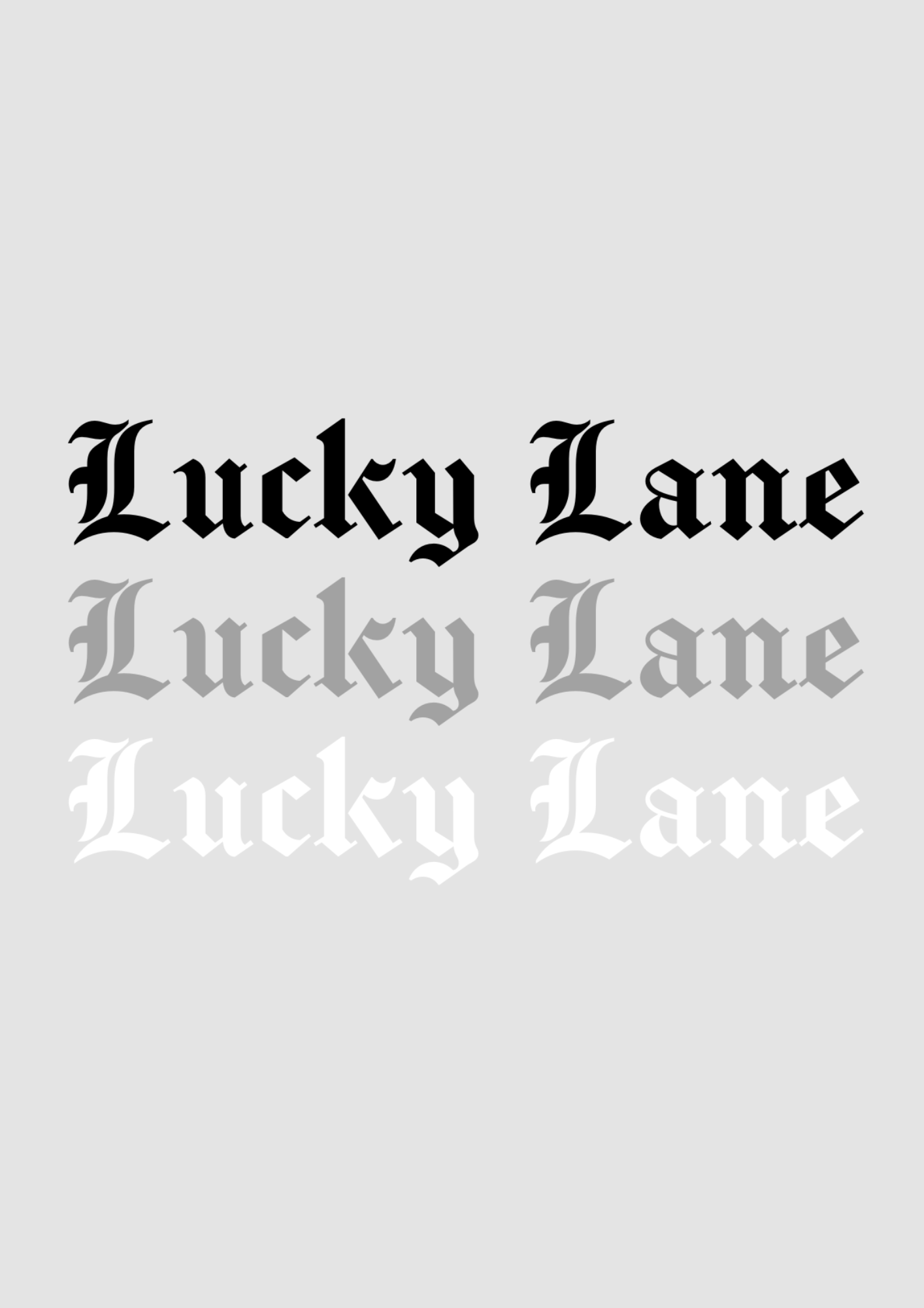 Lucky Lane - Dekal