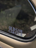 Old Car Car Club - Dekal